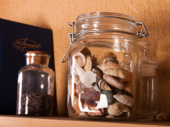 Jar of shells