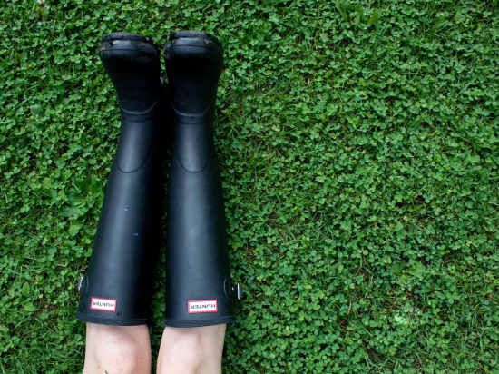 Rubber boots