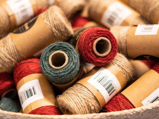 Linen threads (6 pcs)