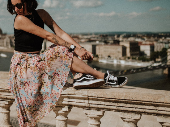 Flowerful skirt