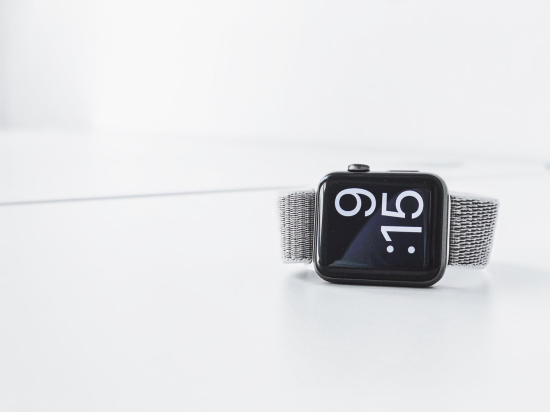 Elegant silver watch