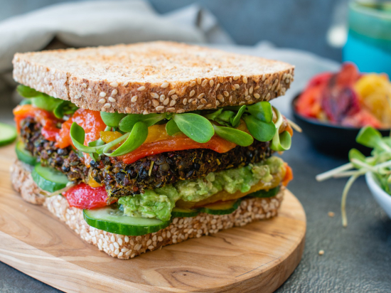 Vegan mega swndwitch recipe