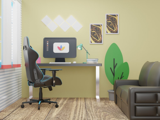 BetterGG Gaming chair (blue)