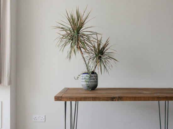 Modern darky-brown table