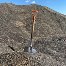 Hard shovel