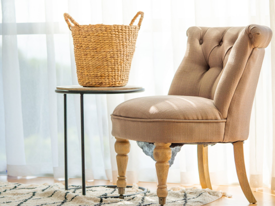 Comfortable upholstered chair