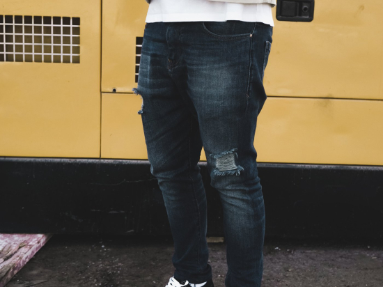 Perfect blue jeans