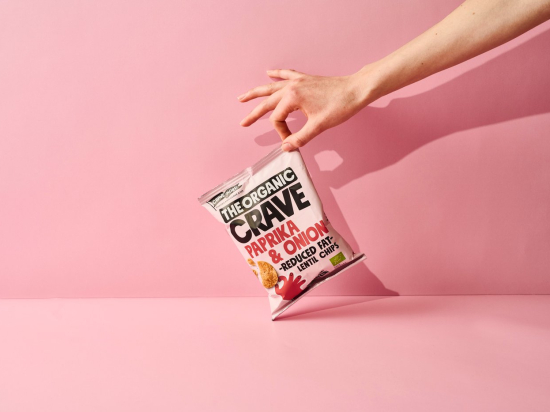 Organic Crave paprica & onion 120g