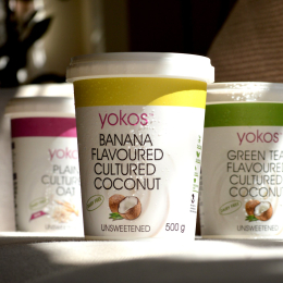 Yokos banana & coconut shake