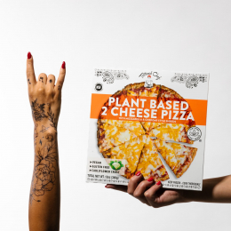 Plant-based 2-cheese pizza